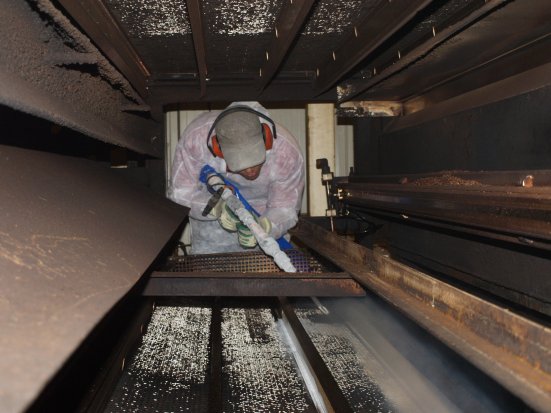 Droogijsstralen industrie