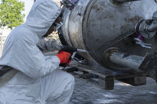 Droogijsstralen industrie