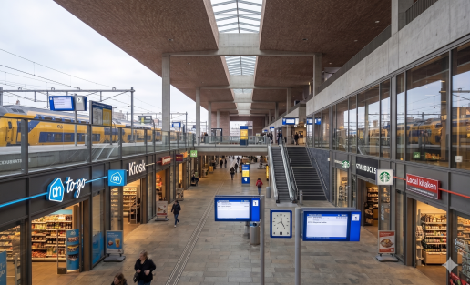 Breda Station - Ai gegenereerd